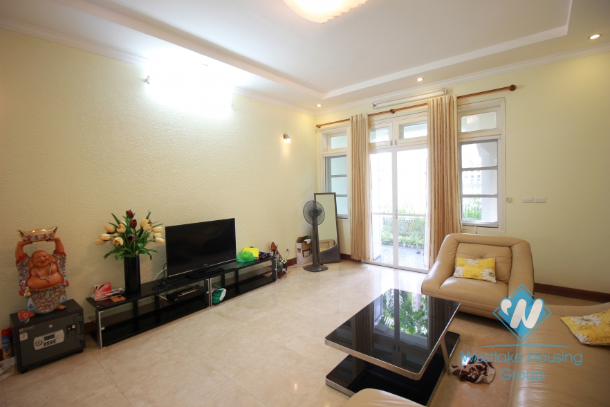 Unfurished amazing villa for rent in Ciputra, Tay Ho, Hanoi